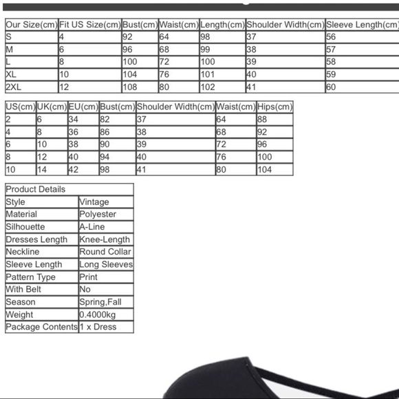 Black & White Swing Dress - Picture 8 of 11